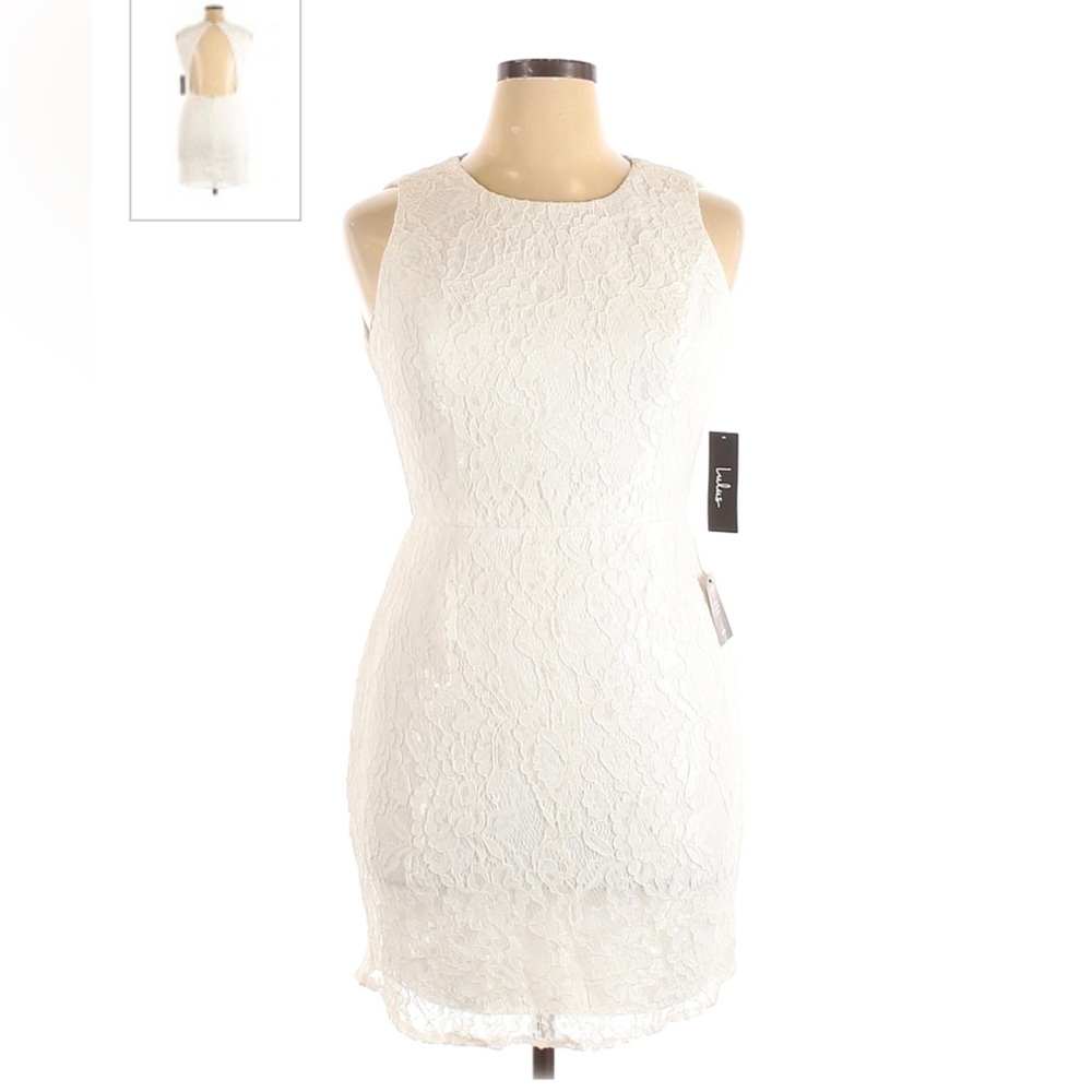 Beautiful white lace dress